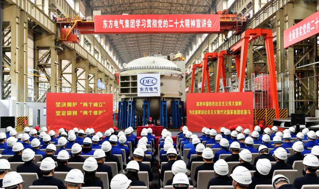 俞培根到“绿色智造”一线宣讲党的二十大精神-6686体育