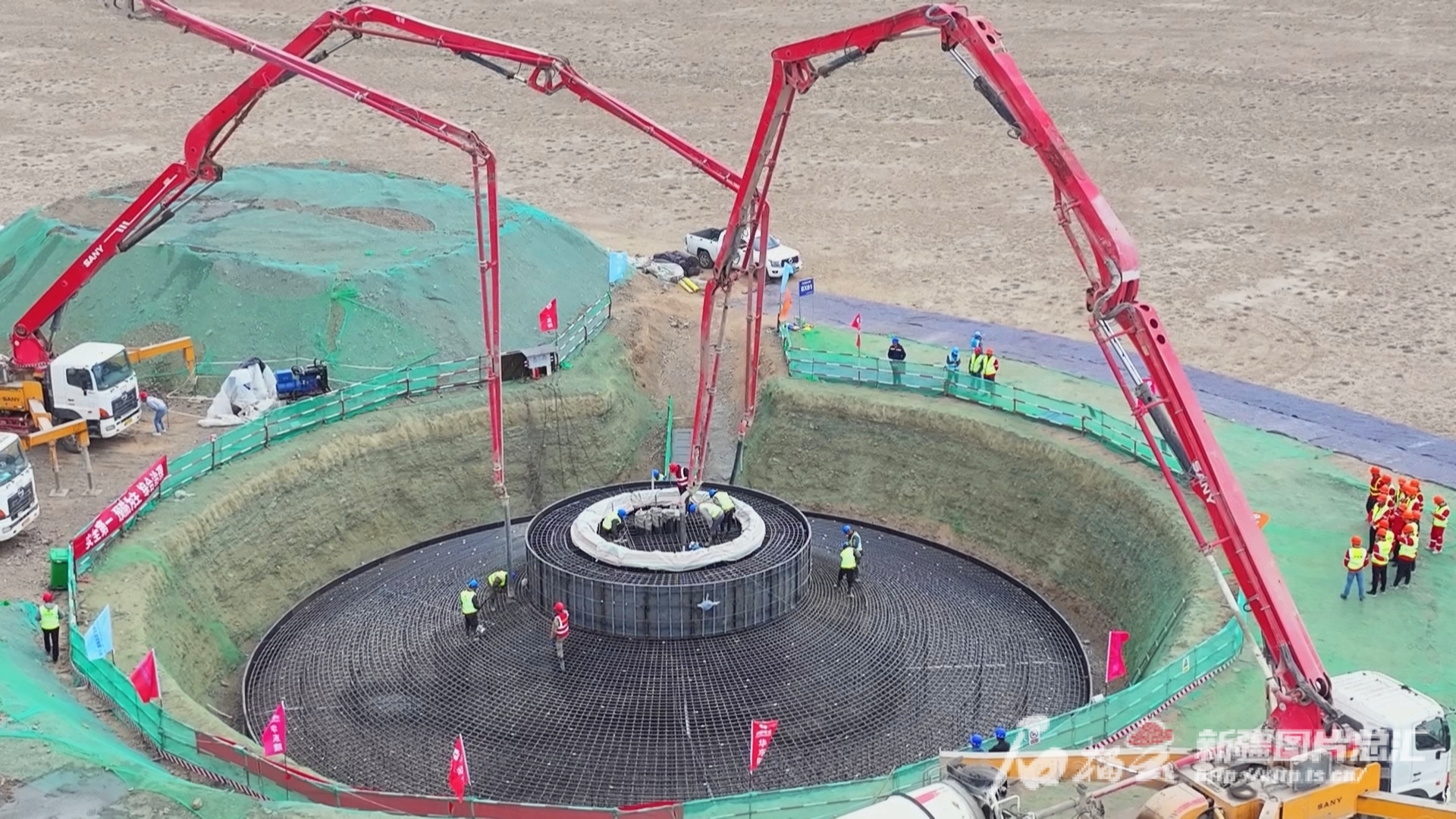 [新疆日报]海内在建单体容量最大的山地风电场——6686体育电气木垒100万千瓦风电项目加紧建设-6686体育