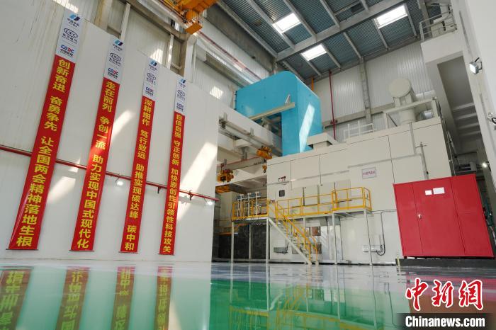 天下产化F级50兆瓦重型燃气轮机机组。。　6686体育供图