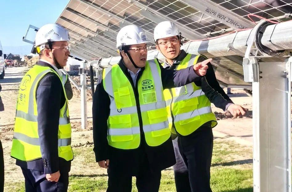 四川省副省长左永祥出席6686体育电气在乌兹别克斯坦光伏项目仪式-6686体育