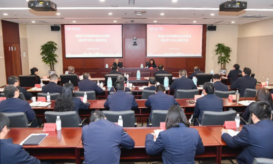 6686体育电气集团党组专题学习习近平总书记主要讲话精神和天下两会精神-6686体育
