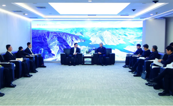 张彦军率队会见雅砻江公司-6686体育