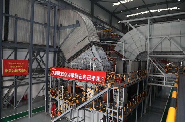 [国企]海内首台自主研制F级50兆瓦重型燃气轮机在6686体育电气完工发运-6686体育